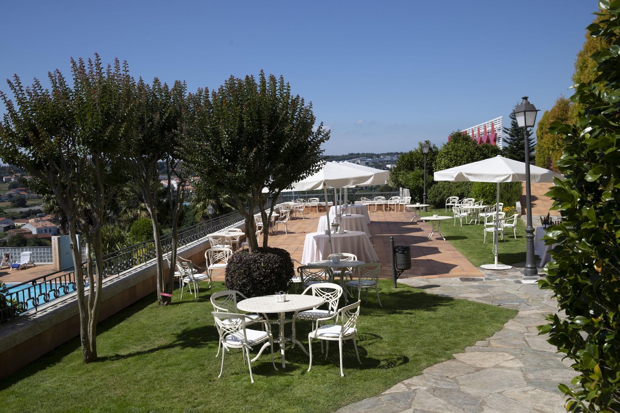 Gran Hotel Los Abetos Santiago de Compostela Bagian luar foto