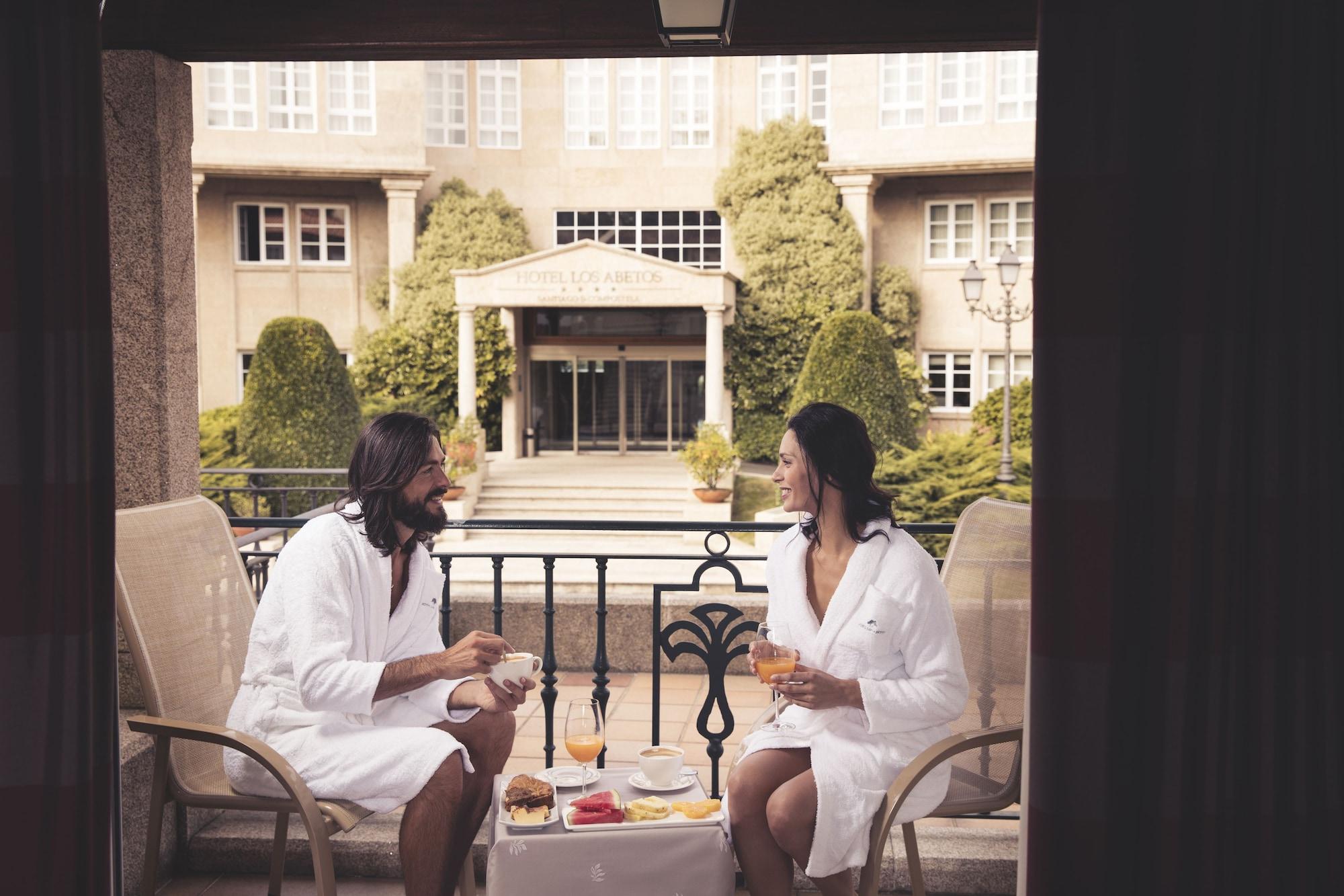 Gran Hotel Los Abetos Santiago de Compostela Bagian luar foto